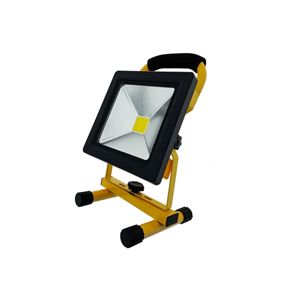 Прожектор светодиодный аккумуляторный с ручкой 20W/4200K 2000Lm 220V