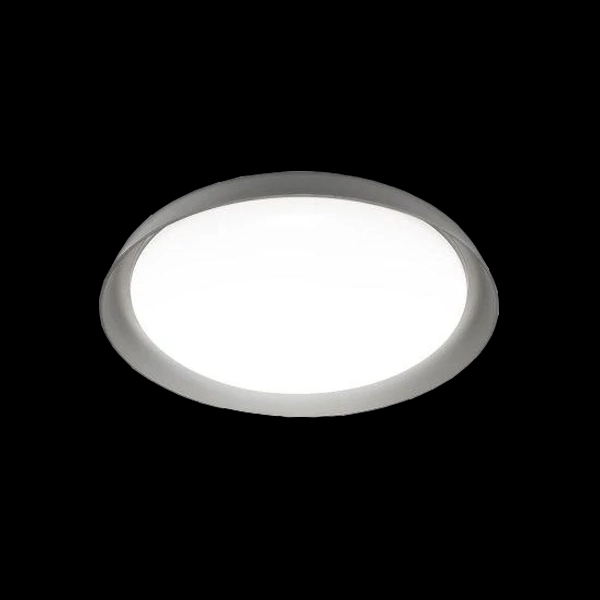 Светильник светодиодный потолочный с управлением по Wi-Fi 26W/3000-6500K Серый PLATE