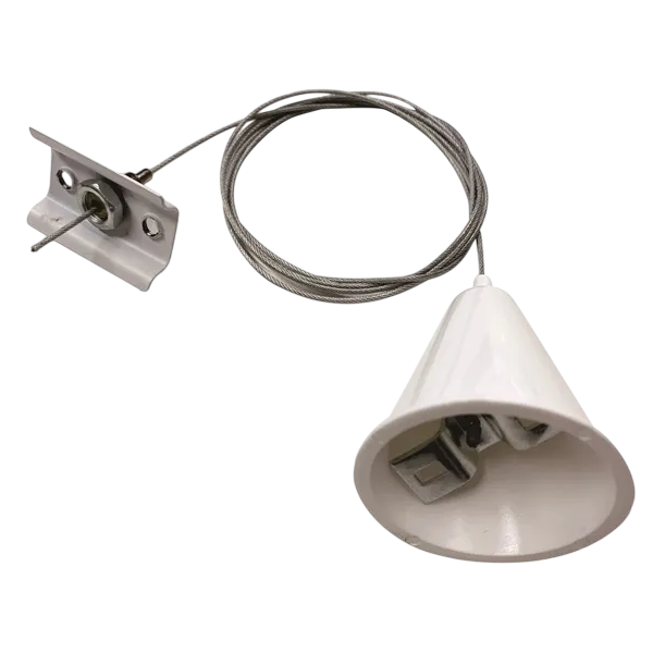 Комплект для подвесного монтажа шинопровода Белый ECO TRACKRAIL 1PH SUSP SET WH