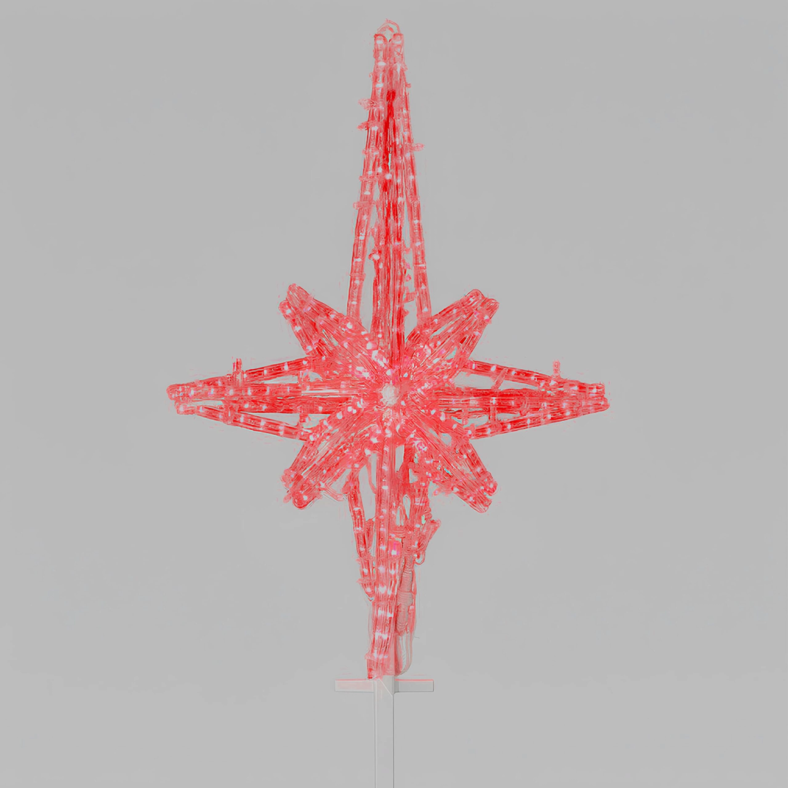 Макушка «Роза Ветров » 75 см, Красная, 220В