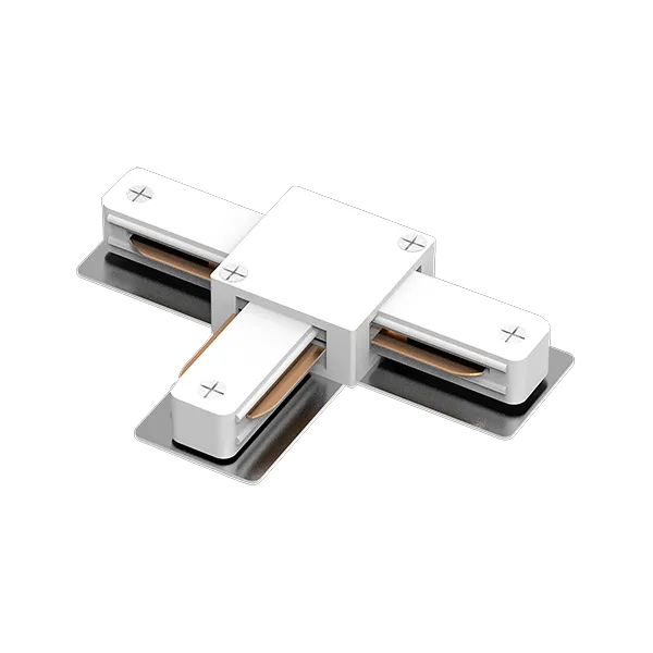 Соединительный коннектор T для шинопровода Белый ECO TRACKRAIL 1PH T CONNECT WH