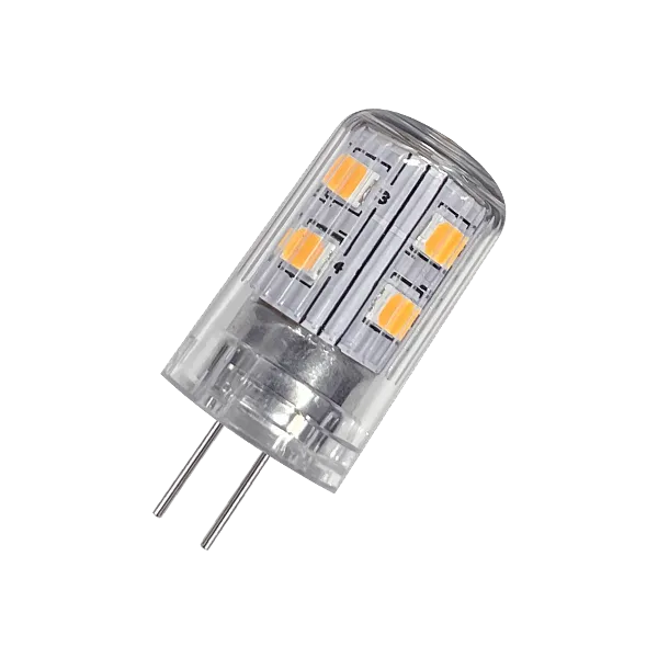 Лампа светодиодная 2W/6500K (=40W) G4 220V 200Lm d14x33