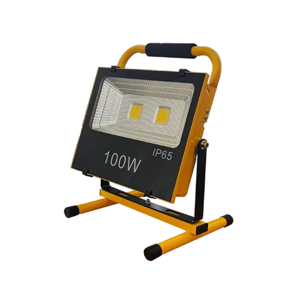 Прожектор светодиодный аккумуляторный с ручкой 100W/4200K 10000Lm 220V