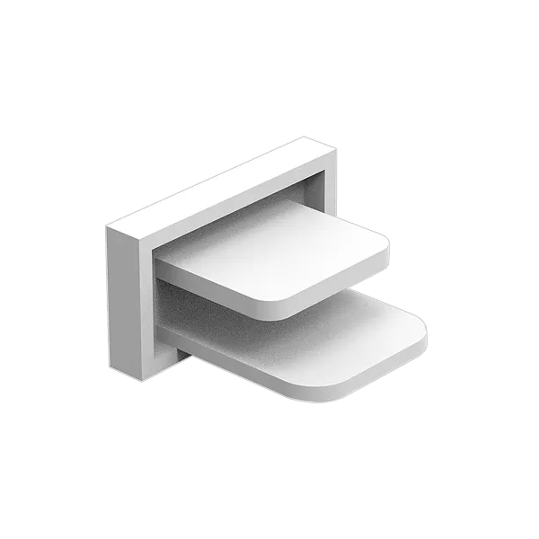 Заглушка однофазного трекового шинопровода Белая ECO TRACKRAIL1PH END CAP WT