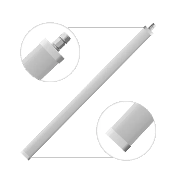 Светильник светодиодный промышленный линейный 46W/4000K L=1200mm 6000Lm 50000h IP66