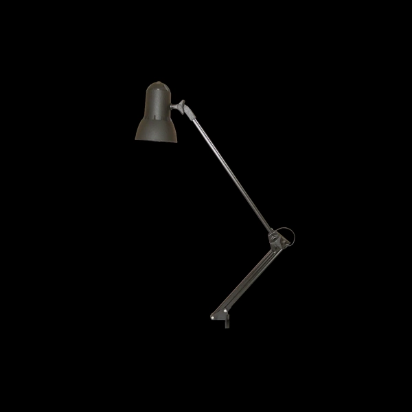 Светильник настольный 1xE27 Чёрный на ПС струбцине Надежда НДБ37-40-169